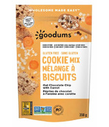 Mélange de biscuits Goodums Oat Chocolate Chip avec carotte