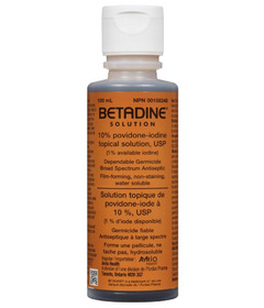 image of Betadine 10% Solution with sku:327042