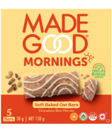 MadeGood Mornings Soft Baked Oat Bars Cinnamon Bun