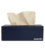 Mouche Unbleached Bamboo Facial Tissues Marine