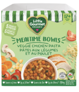 Little Gourmet Organic Veggie Chicken Pasta Mealtime Bowls