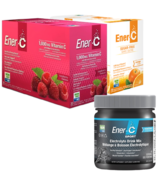 Ener-C Effervescent Vitamin C Drink Mix + Electrolytes Bundle