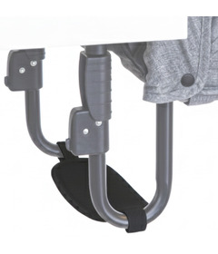 Guzzie & Guss Perch Footrest for Hook-On High Chair Black