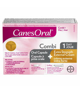 CanesOral Capsule et crème externe extra forte, 1 jour