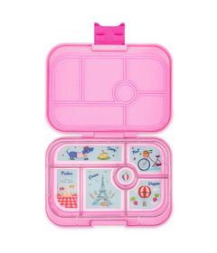 Yumbox Original 6 Compartment Bento Box Power Pink Paris