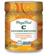 MegaFood Vitamine C défense à mâcher tangerine et citron