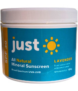 Just Sun Original Mineral Sunscreen Lavender SPF 30