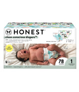 The Honest Company Club Box Diapers Above it All and Barnyard Babies