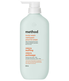 Method Functional Body Wash Exfoliating Lavender