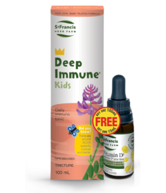 St. Francis Herb Farm Deep Immune Kids + Vitamin D
