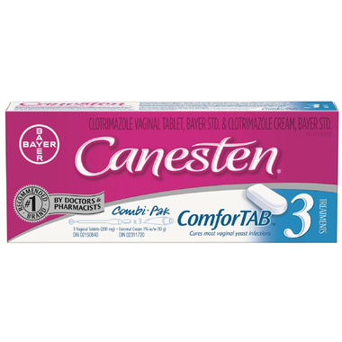 Canesten 3-Day Combi-Pak with ComfortTab Canesten 3-Day Combi-Pak with ComfortTab