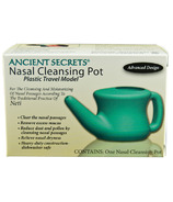 Ancient Secrets Nasal Cleansing Pot Plastic Travel Model 