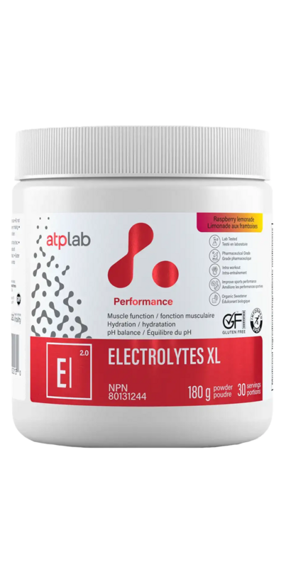 Buy ATP Lab Electrolytes XL 2.0 Raspberry Lemonade at Well.ca | Free ...
