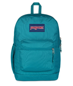 Jansport Cross Town Plus Backpack Emerald Pool