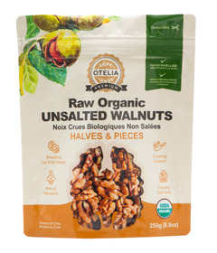 image of Otelia Raw Organic Unsalted Walnuts with sku:334658