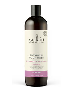 Sukin Botanical Body Wash Bergamot & Patchouli