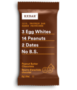 RXBAR Real Food Barre protéinée au beurre d'arachide et au chocolat