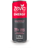 Zevia Zero Calorie Energy Drink Grapefruit