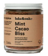 Lake & Oak Tea Co. Thé superalimentaire Mint Cacao Bliss