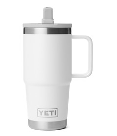 YETI Rambler Travel Straw Mug White