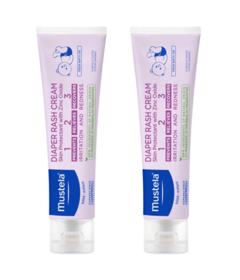 Mustela 1-2-3 Diaper Rash Cream Bundle