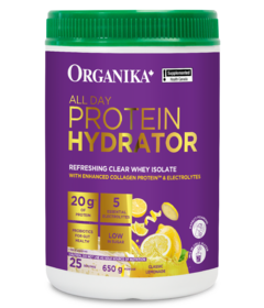 Organika All Day Protein Hydrator Classic Lemonade