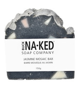 Buck Naked Soap Company Savon mosaïque au jasmin