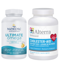 Nordic Naturals & Herbasante Alterra Cholesterol Support Bundle
