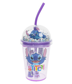 Townley Stitch Cosmetic Tumbler With Rubber Dome Top