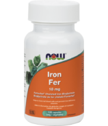 NOW Foods Iron 18mg