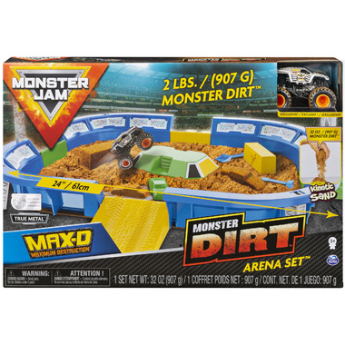 monster jam dirt arena playset