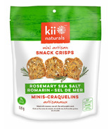 Kii Naturals Rosemary Sea Salt Artisan Snack Crisps