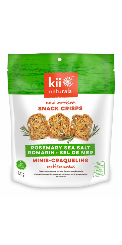 Buy Kii Naturals Rosemary Sea Salt Artisan Snack Crisps From Canada At Well Ca Free Shipping