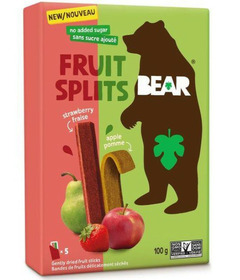 BEAR Fruit Splits Strawberry Apple