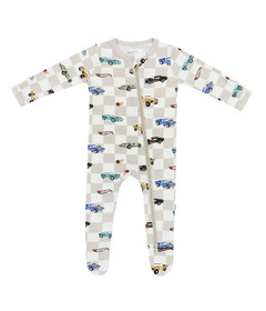 Kyte BABY Zippered Footie Hot Wheels Fast and Fierce
