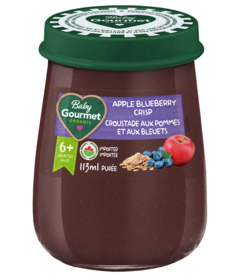 Baby Gourmet Organic Jar Apple Blueberry Crisp
