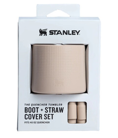 Stanley The Quencher Tumbler Boot 40oz + Straw Cover Soft Orchid
