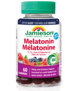 Jamieson Mélatonine + Vitamine C, D, Zinc & Gummies de sureau