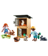 Playmobil Coffret cadeau Enclos de lapins