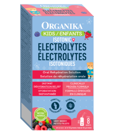 Organika Kids Isotonic Electrolytes Box Very Berry