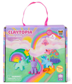 Tiger Tribe Claytopia Unicorn World