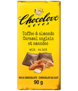 Chocolove Toffee & Almonds in Milk Chocolate