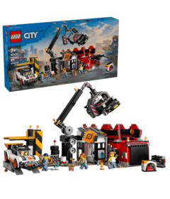 image of LEGO City Scrapyard with Cars Building Toy with sku:334108