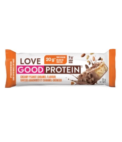 Love Good Fats Protein Bar Creamy Peanut Caramel 