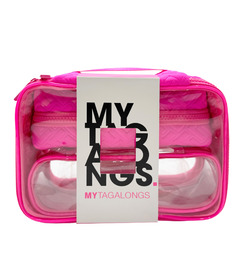 MYTAGALONGS Framework Nested Pouches Hot Pink