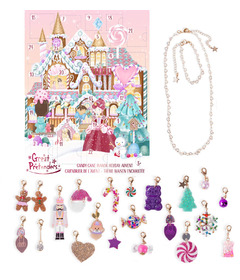 image of Great Pretenders Candy Cane Manor Holiday Advent Calendar with sku:335722