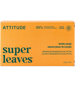image of ATTITUDE Body Soap Bar Orange Blossom & Eucalyptus with sku:212441