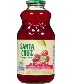 Santa Cruz Organic Cranberry Tart Cherry Juice