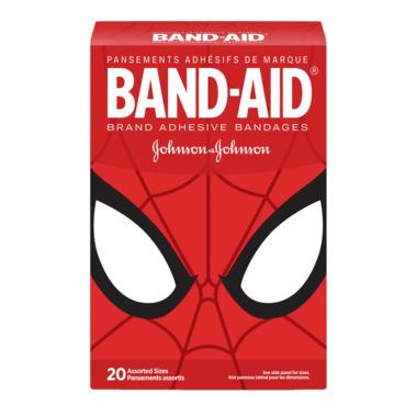 Band-Aid Spider-Man Bandages from MediBadge