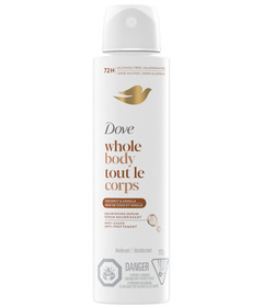 Dove Whole Body Deodorant Spray Coconut Vanilla
